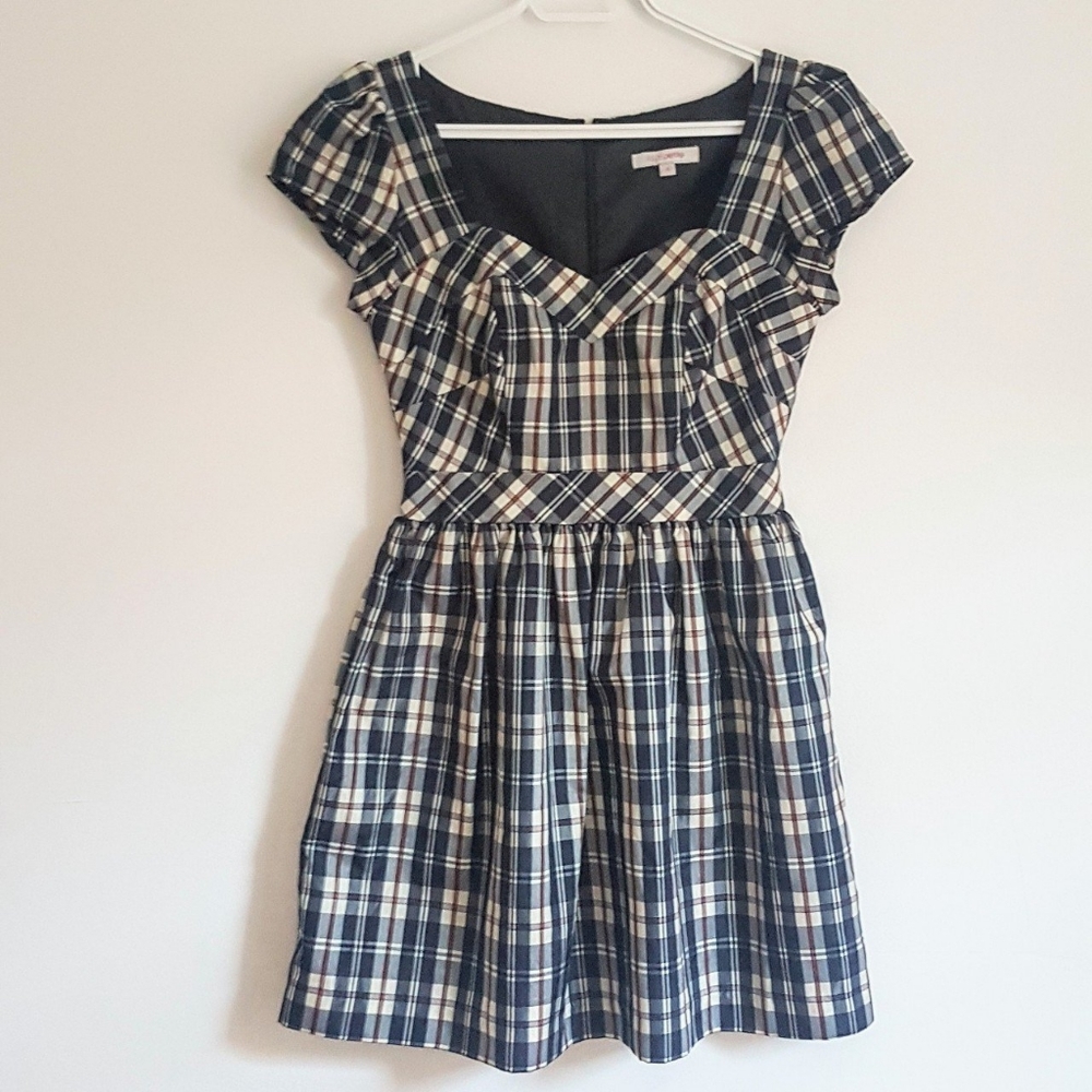 Asos gingham dolly dress